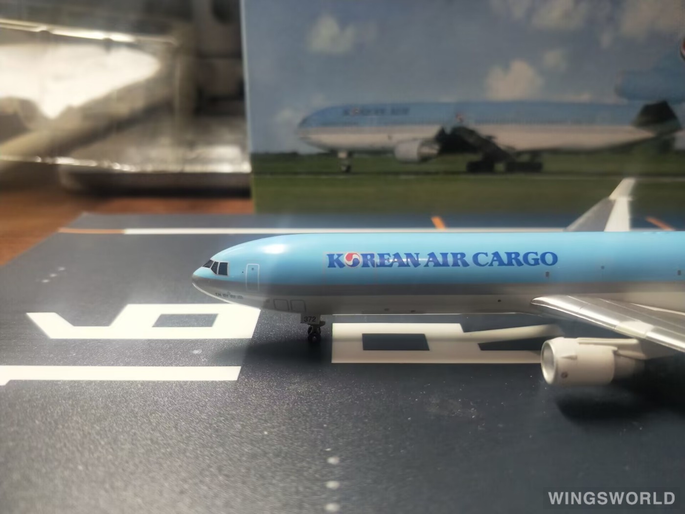 Dragon Models 1:400 55297B Korean Air 大韩航空 McDonnell Douglas MD-11 HL7372
