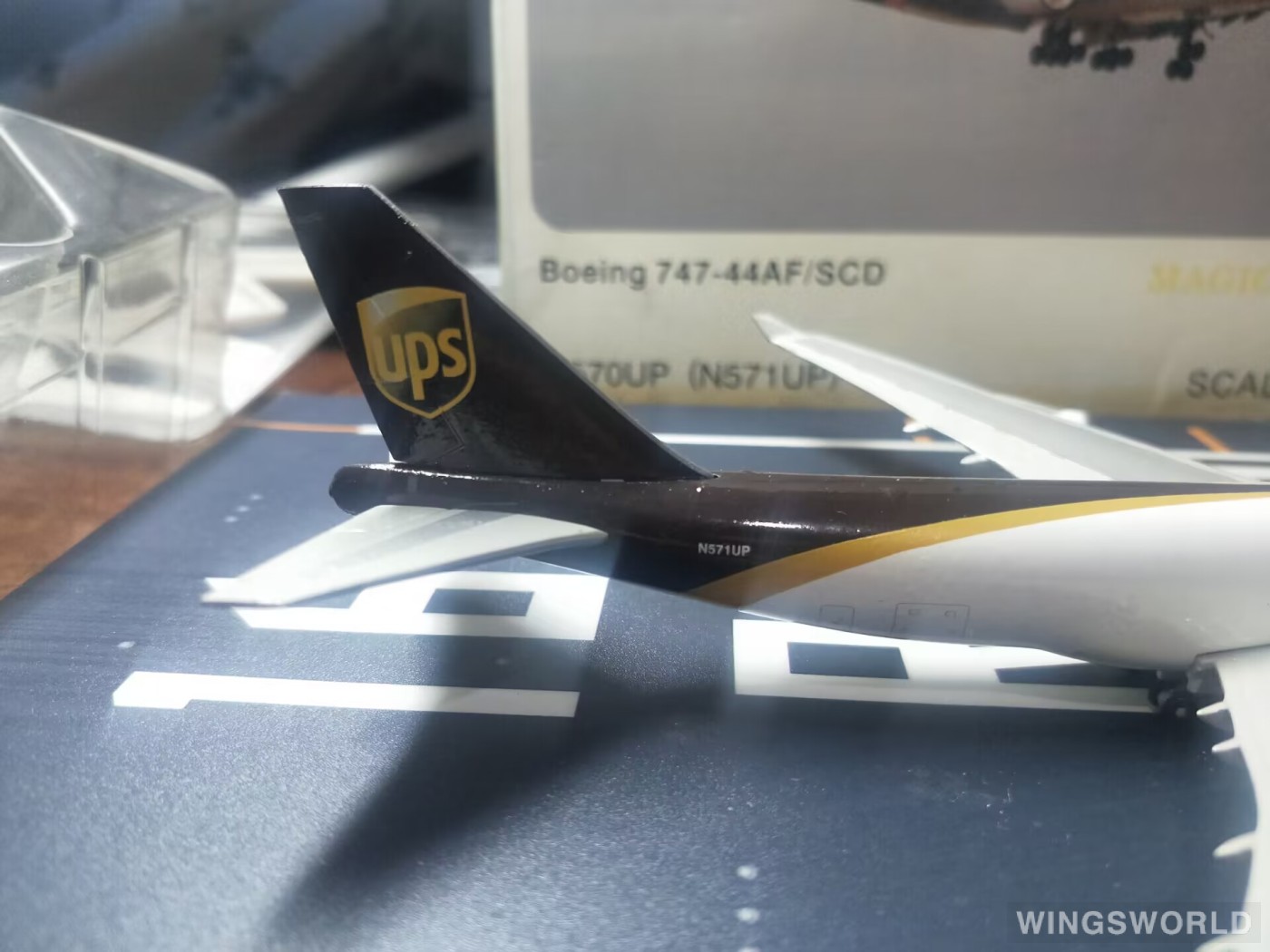 Magic 1:400 MAG019 UPS 联合包裹公司 Boeing 747-400 N571UP