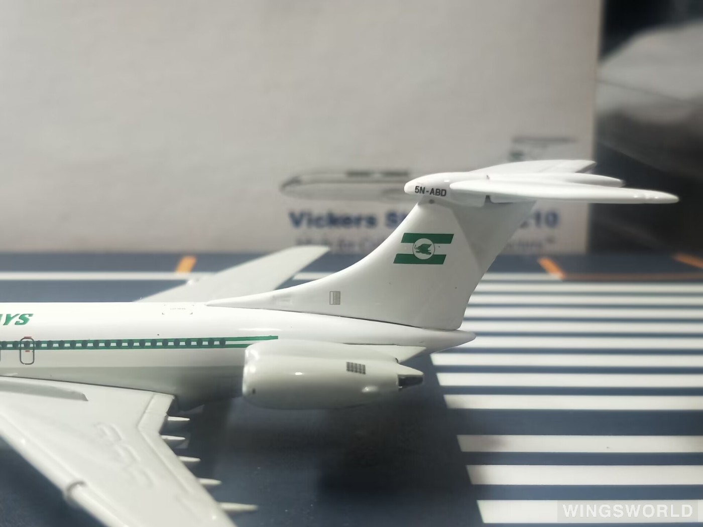 Geminijets 1:400 GJNGA690 Nigeria Airways 尼日利亚航空 Vickers VC10 5N-ABD