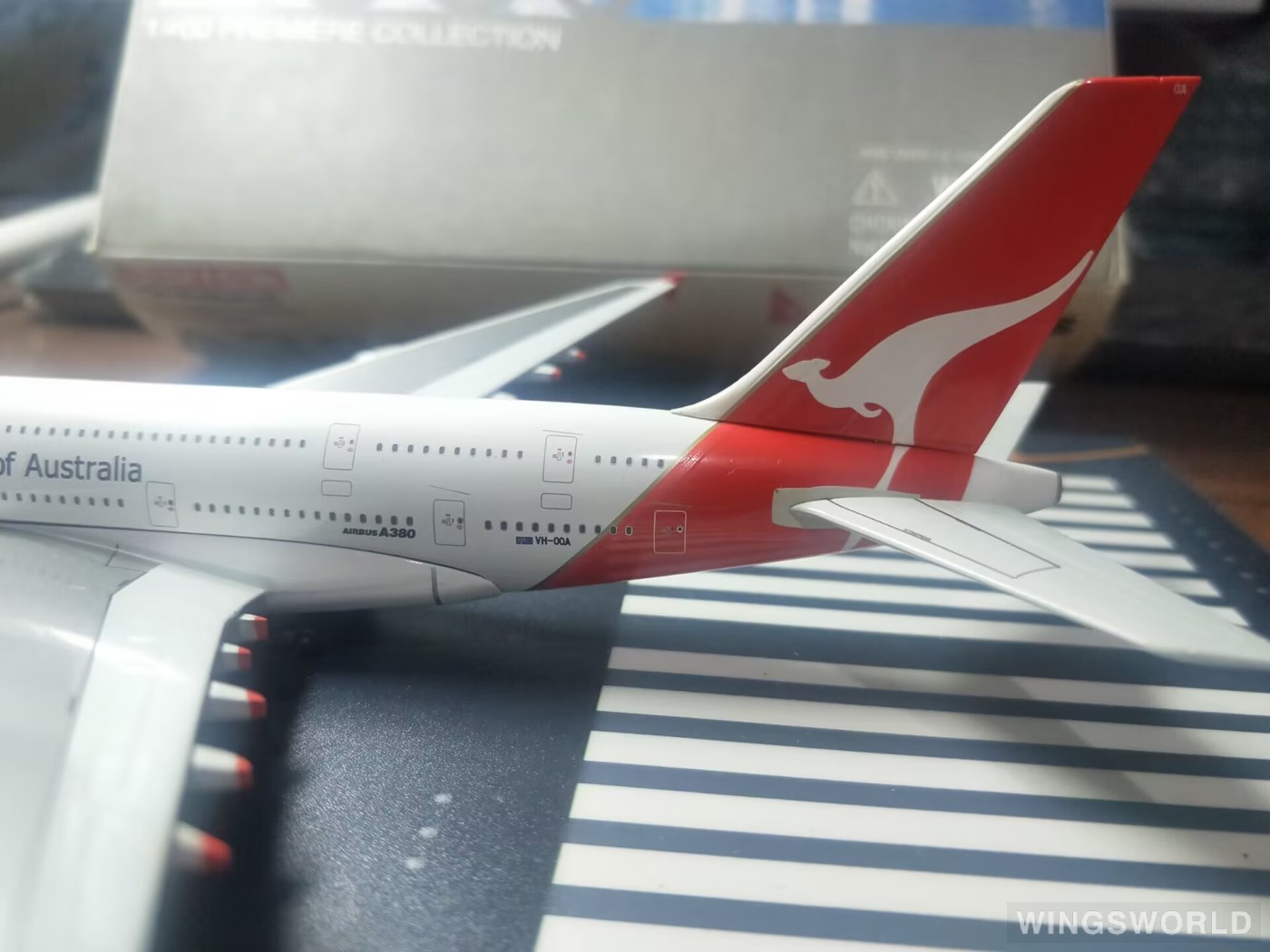 Dragon Models 1:400 55582 Qantas 澳洲航空 Airbus A380-800 VH-OQA