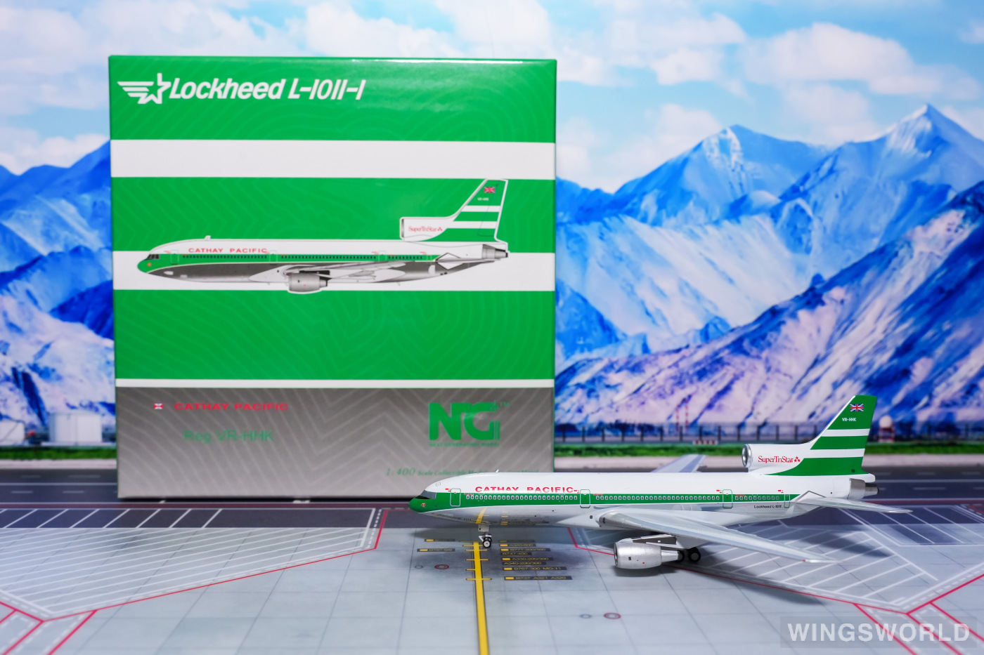 NGmodels 1:400 NG31033 Cathay Pacific 国泰航空 Lockheed L-1011 TriStar VR-HHK