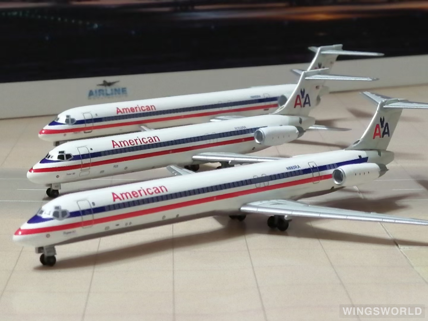 Dragon Models 1:400 55679 American Airlines 美国航空 McDonnell Douglas MD-90 N905RA