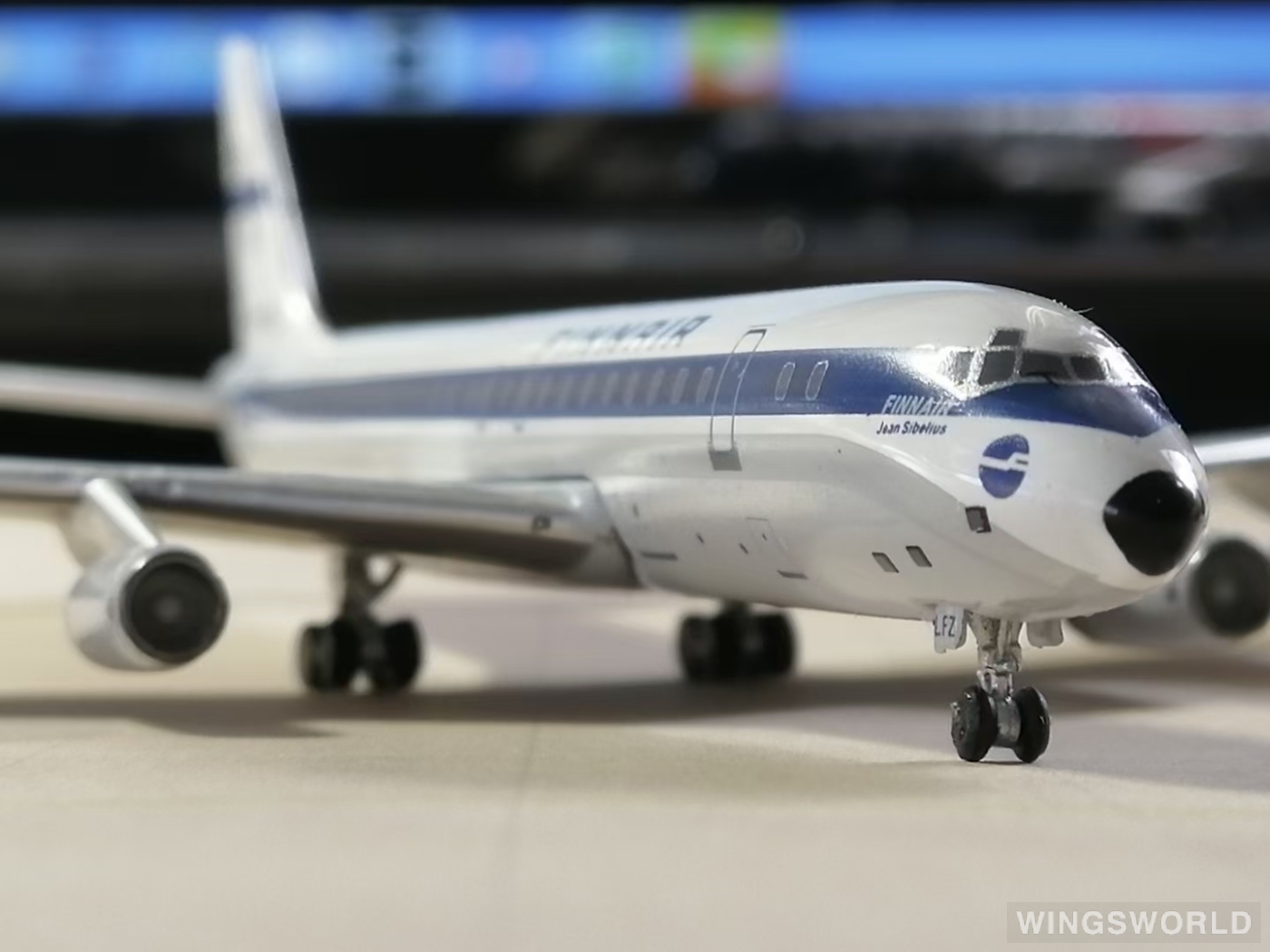 AeroClassics 1:400 AC419996 Finnair 芬兰航空 Douglas DC-8 OH-LFZ