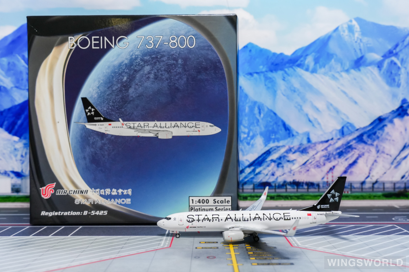 Phoenix 1:400 PH11790 Air China 中国国际航空 Boeing 737-800 B-5425