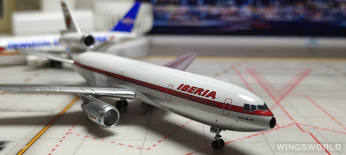 Aviation400 1:400 AV4DC1002 Iberia 西班牙国家航空 McDonnell Douglas DC-10 EC-CBO