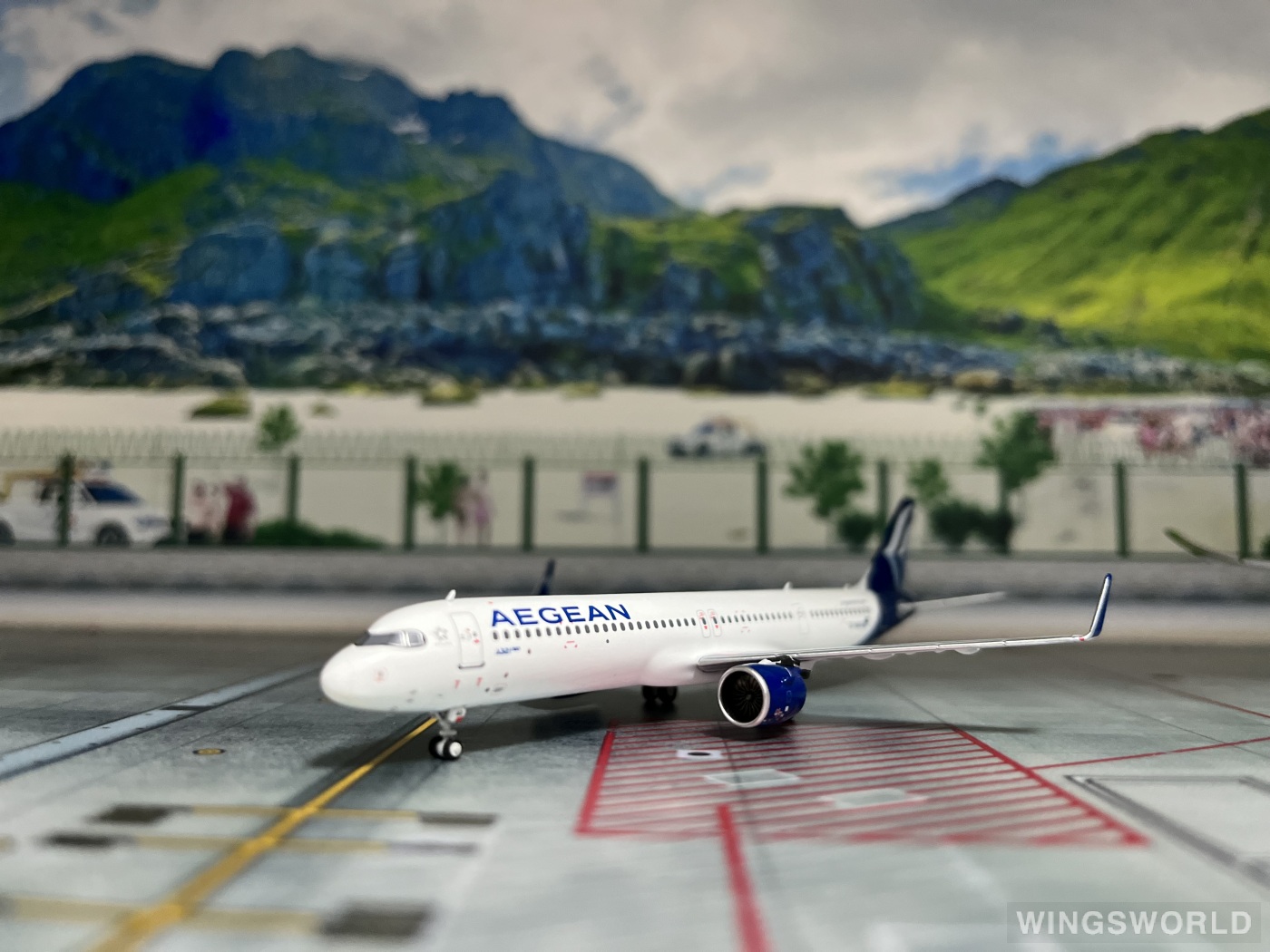 NGmodels 1:400 NG13080 Aegean Airlines 爱琴海航空 Airbus A321neo SX-NAG