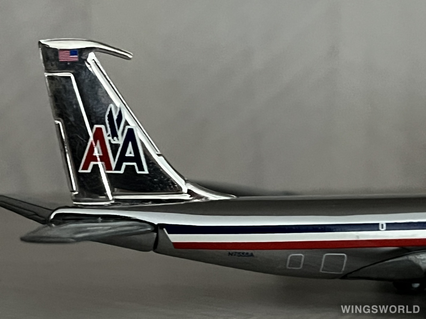 Geminijets 1:400 GJAAL297 American Airlines 美国航空 Boeing 707-300 N7555A