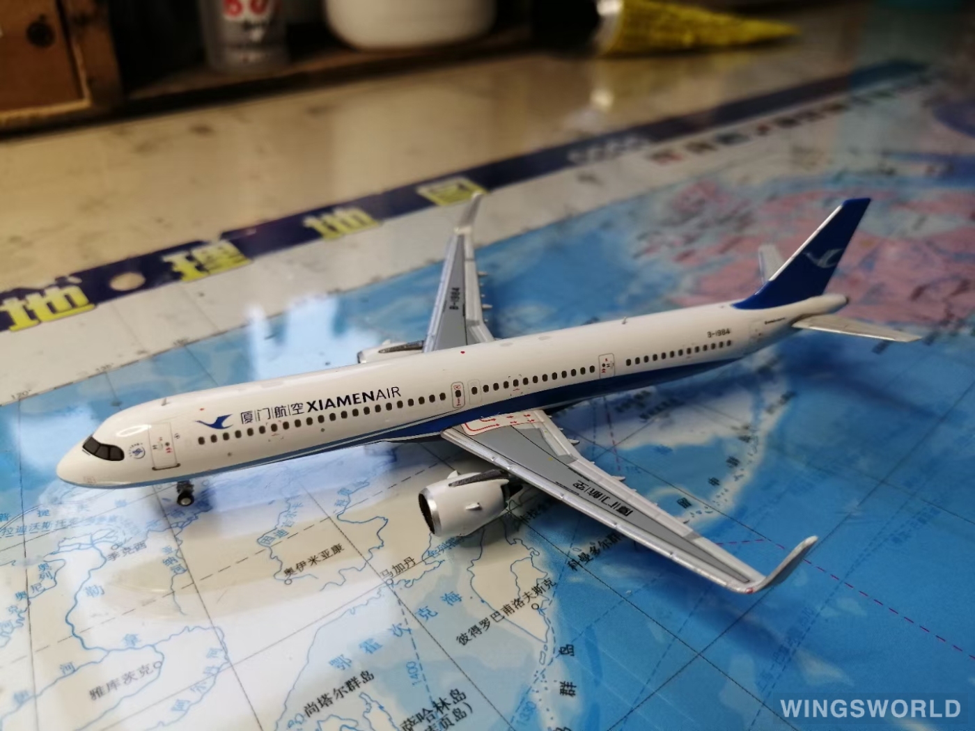 Winglux 1:400 WM00001 XiamenAir 厦门航空 Airbus A321neo B-1984