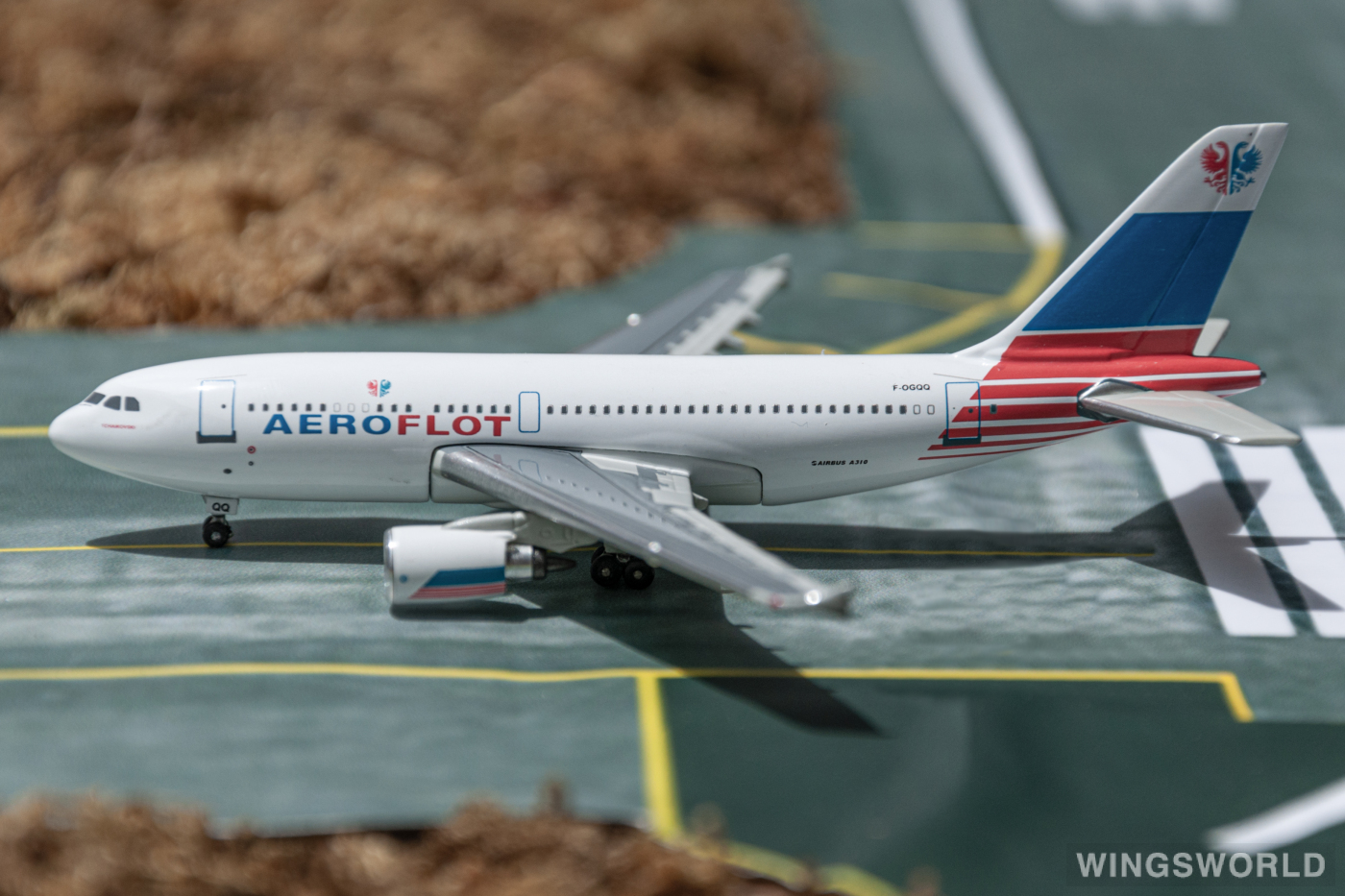 Jet-X 1:400 Airbus A310-300 Aeroflot 俄罗斯航空JX514A F-OGQQ 的