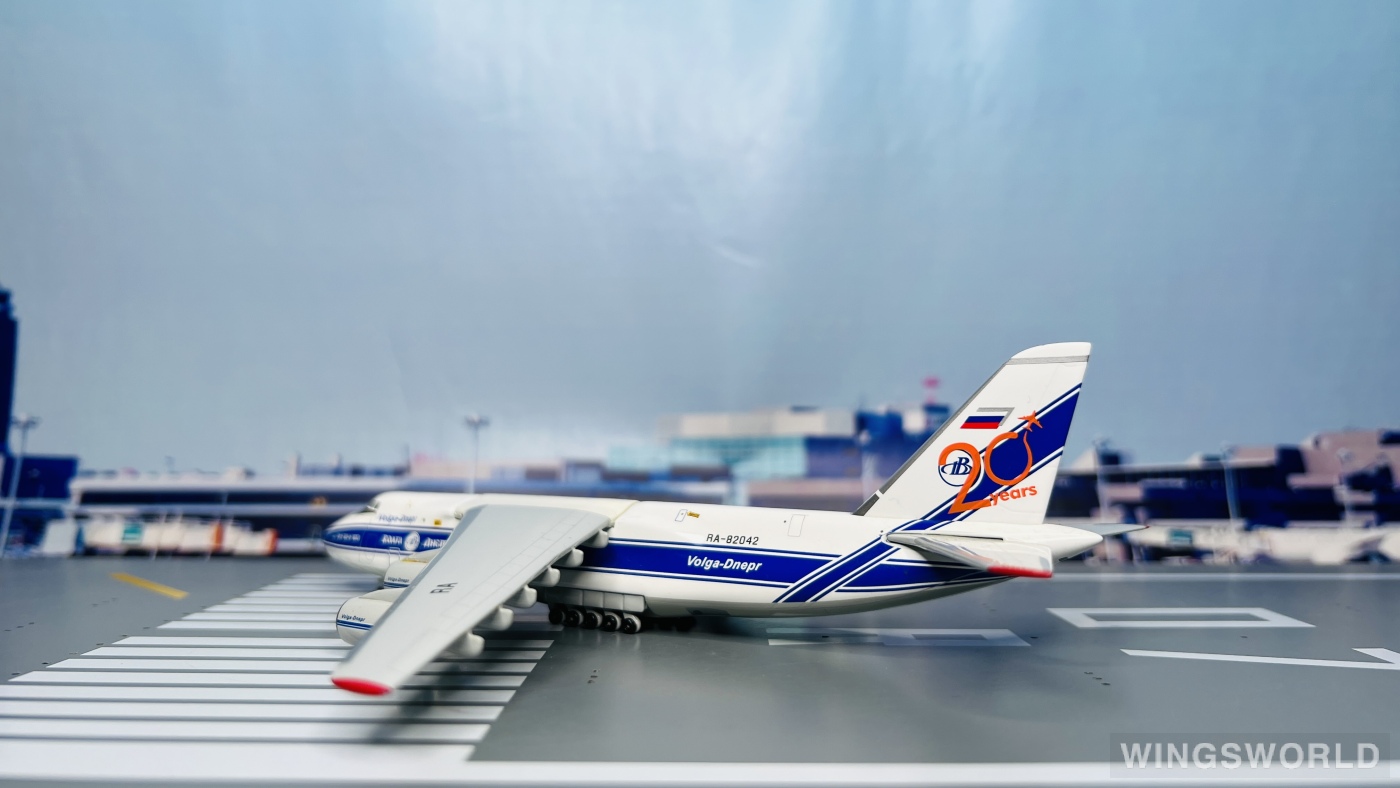 Geminijets 1:400 GJVDA1178 Volga-Dnepr 伏尔加-第聂伯航空 Antonov An-124 RA-82042