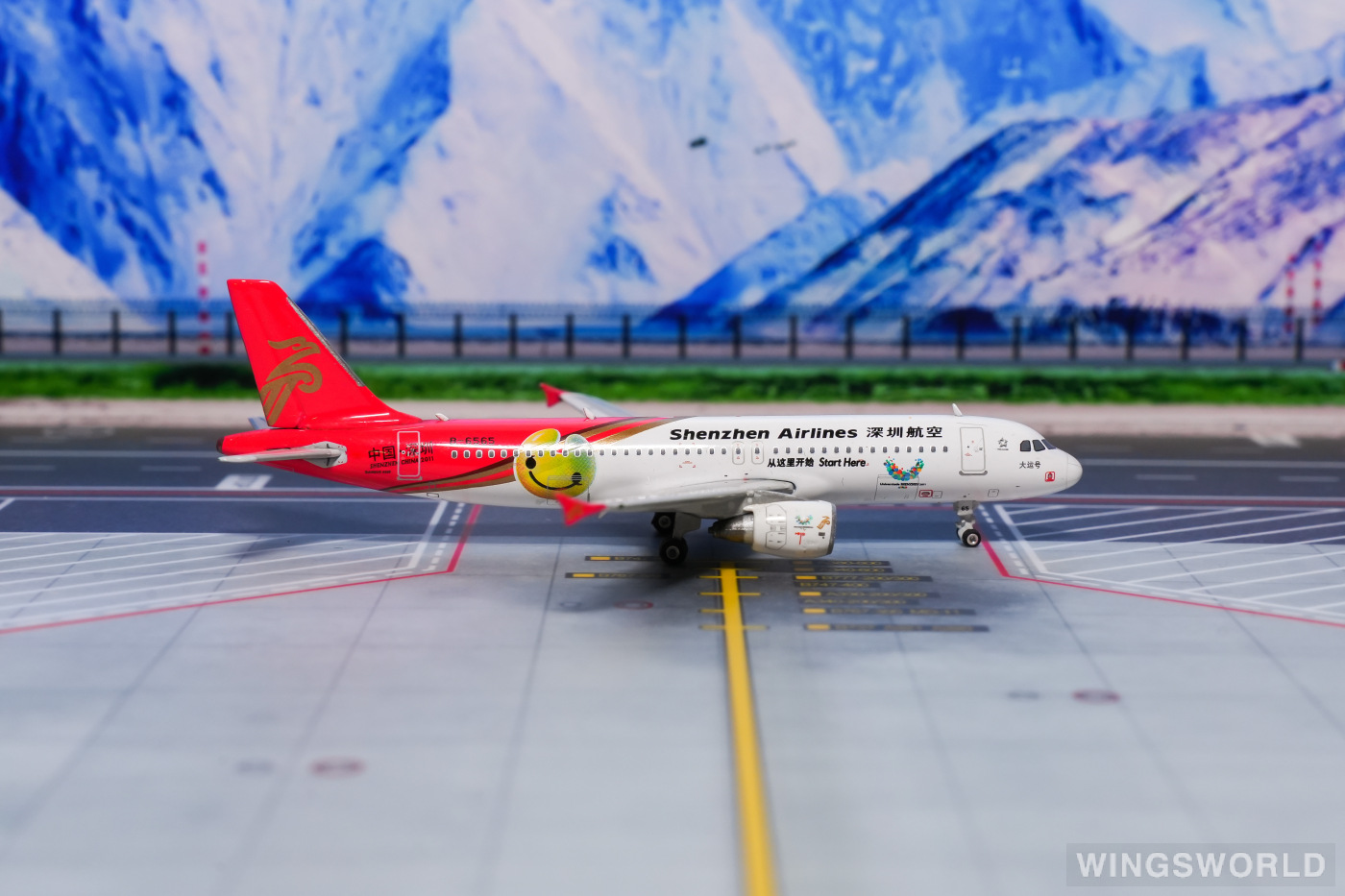 Phoenix 1:400 PH11340 Shenzhen Airlines 深圳航空 Airbus A320 B-6565