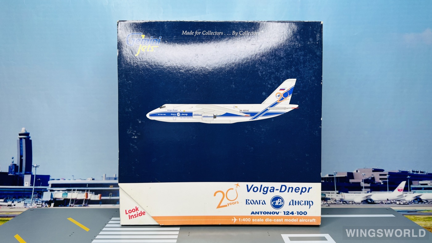 Geminijets 1:400 GJVDA1178 Volga-Dnepr 伏尔加-第聂伯航空 Antonov An-124 RA-82042