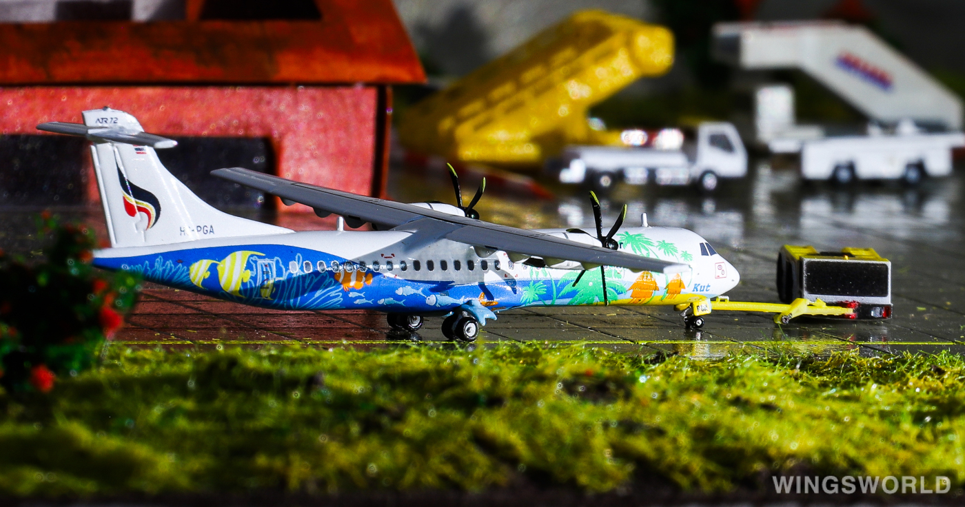 JC Wings 1:400 XX4879 Bangkok Airways 曼谷航空 ATR 72 HS-PGA