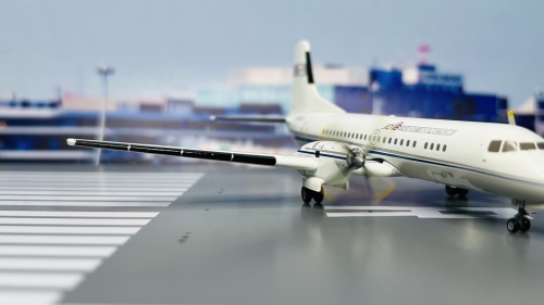 Japan Civil Aviation Bureau 日本民航局 NAMC YS-11 JA8712  YS21112 Hogan 1:200