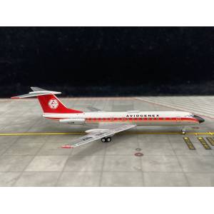 Aviogenex Tupolev TU-134 YU-AHX  52303 Pandamodel 1:400