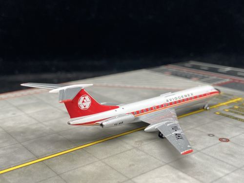 Aviogenex Tupolev TU-134 YU-AHX  52303 Pandamodel 1:400