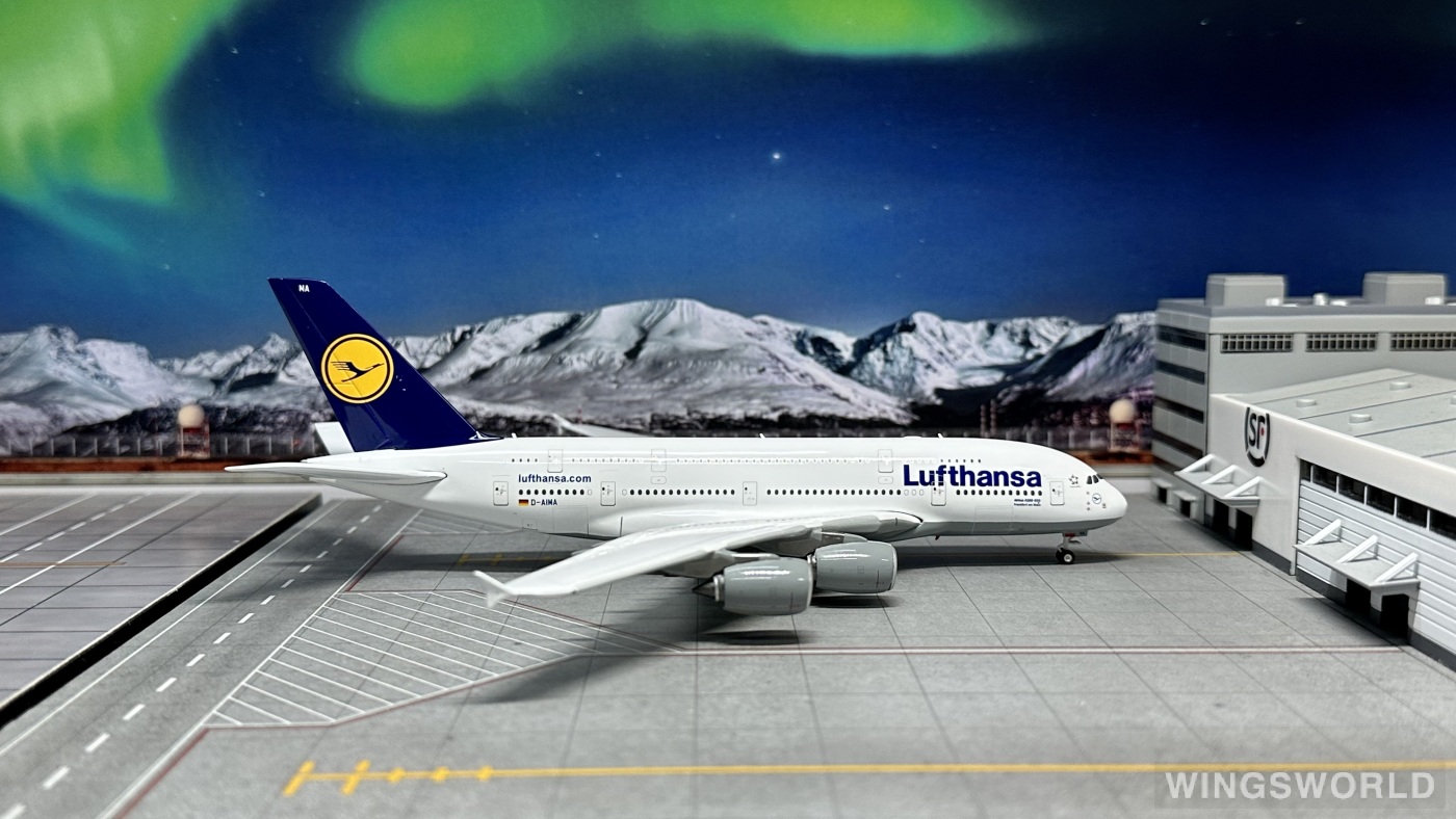 Phoenix 1:400 PH04523 Lufthansa 汉莎航空 Airbus A380-800 D-AIMA