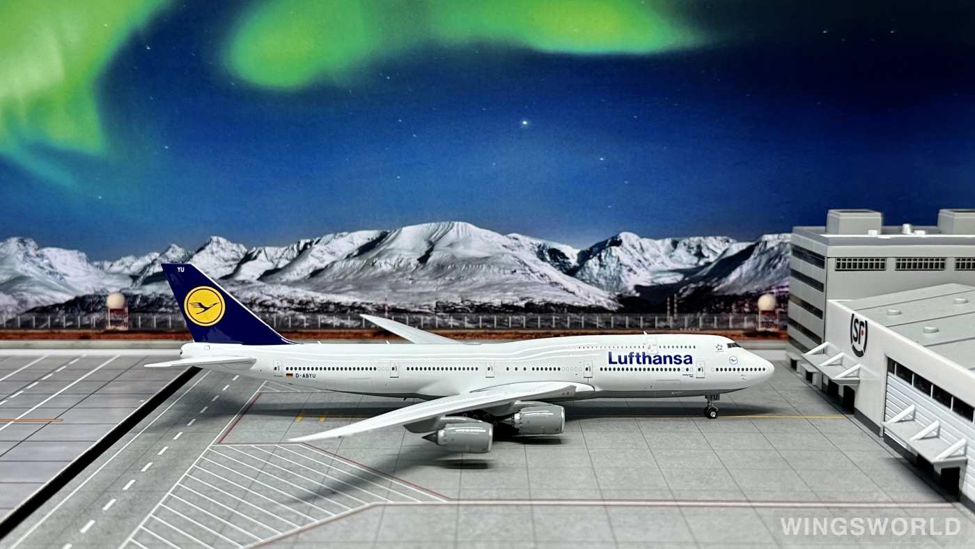 Phoenix 1:400 PH04529 Lufthansa 汉莎航空 Boeing 747-8i D-ABYU