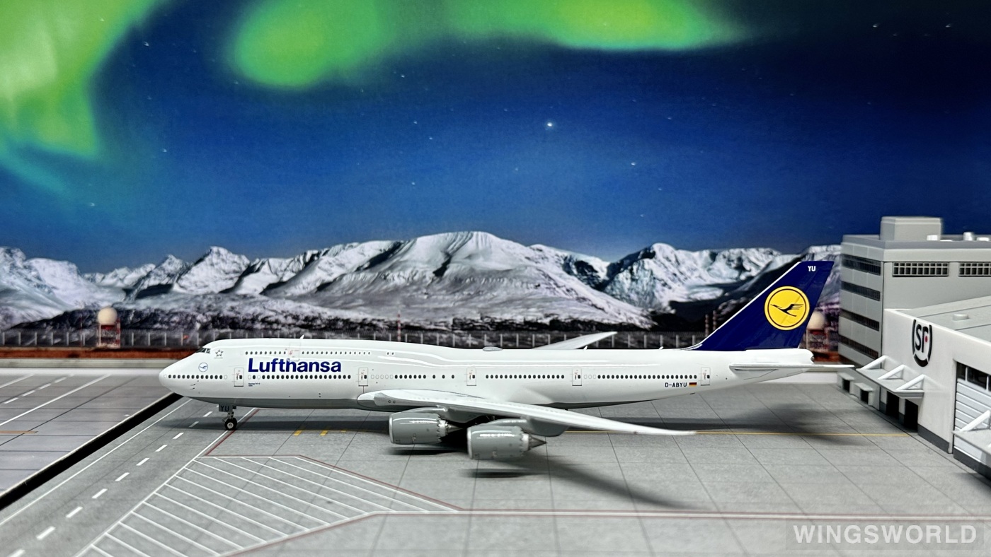 Phoenix 1:400 PH04529 Lufthansa 汉莎航空 Boeing 747-8i D-ABYU