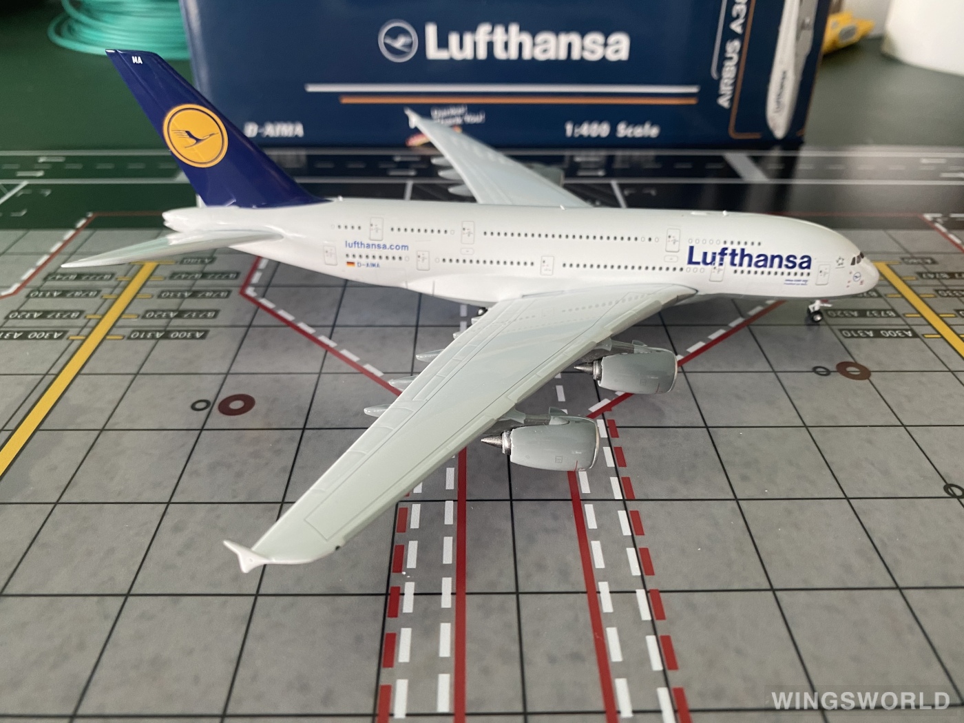 Phoenix 1:400 PH04522 Lufthansa 汉莎航空 Airbus A380-800 D-AIMA