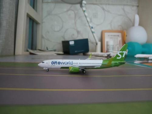 S7 Airlines 西伯利亚航空 Boeing 737-800 VQ-BKW  LH4086 JC Wings 1:400