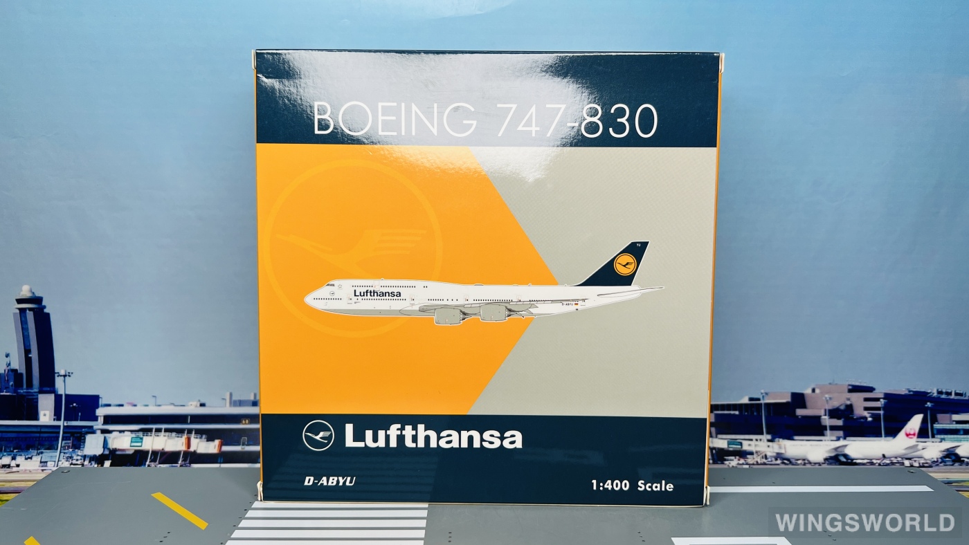 Phoenix 1:400 PH04529 Lufthansa 汉莎航空 Boeing 747-8i D-ABYU