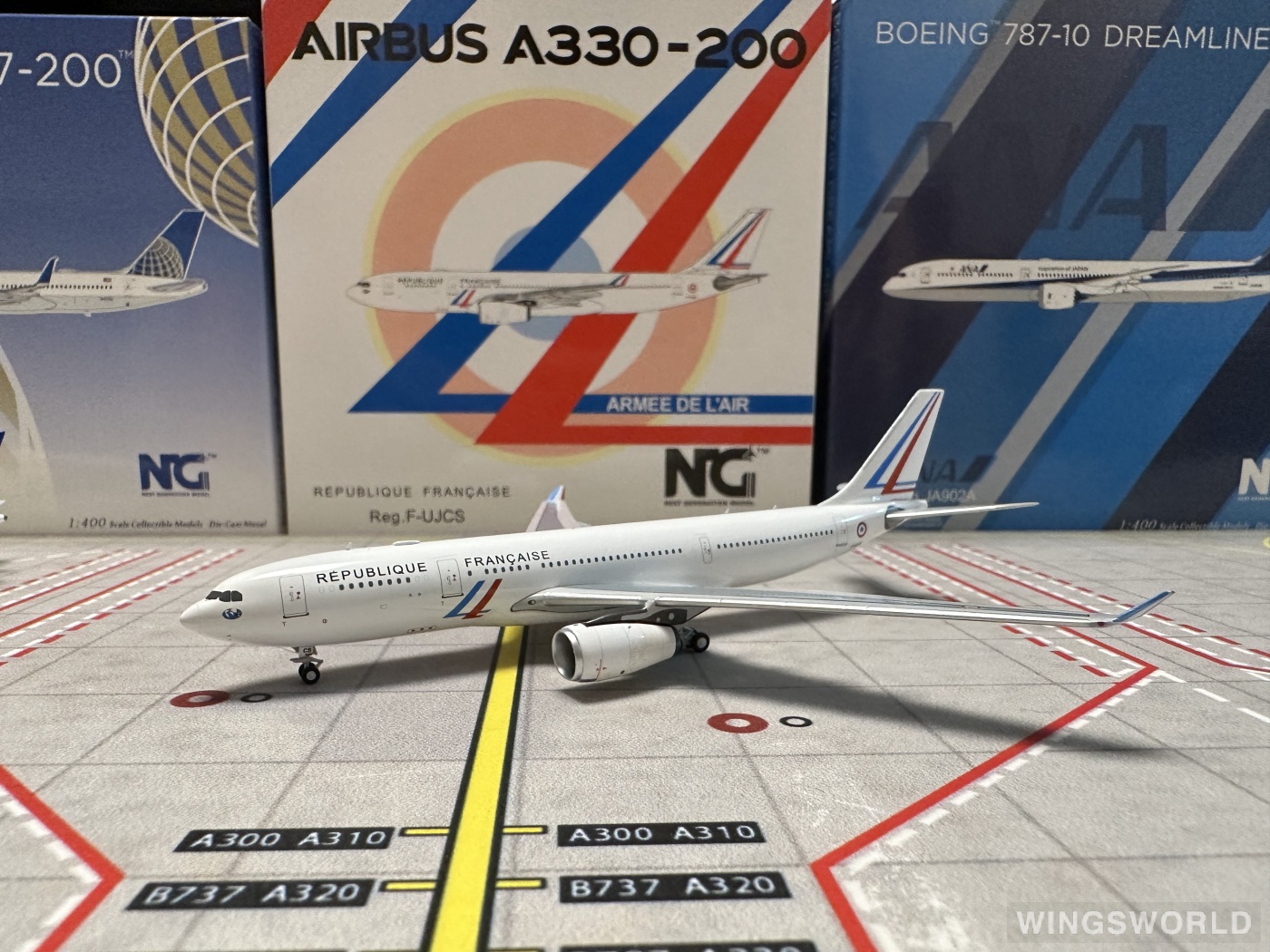 NGmodels 1:400 NG61028 French Air Force 法国空军 Airbus A330-200 F-UJCS