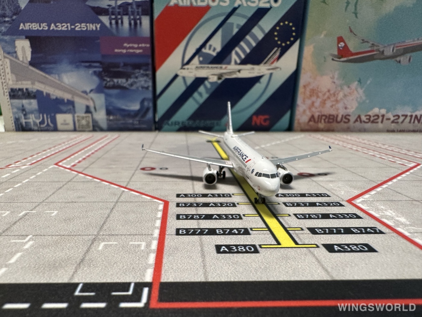NGmodels 1:400 NG15003 Air France 法国航空 Airbus A320 F-HEPC