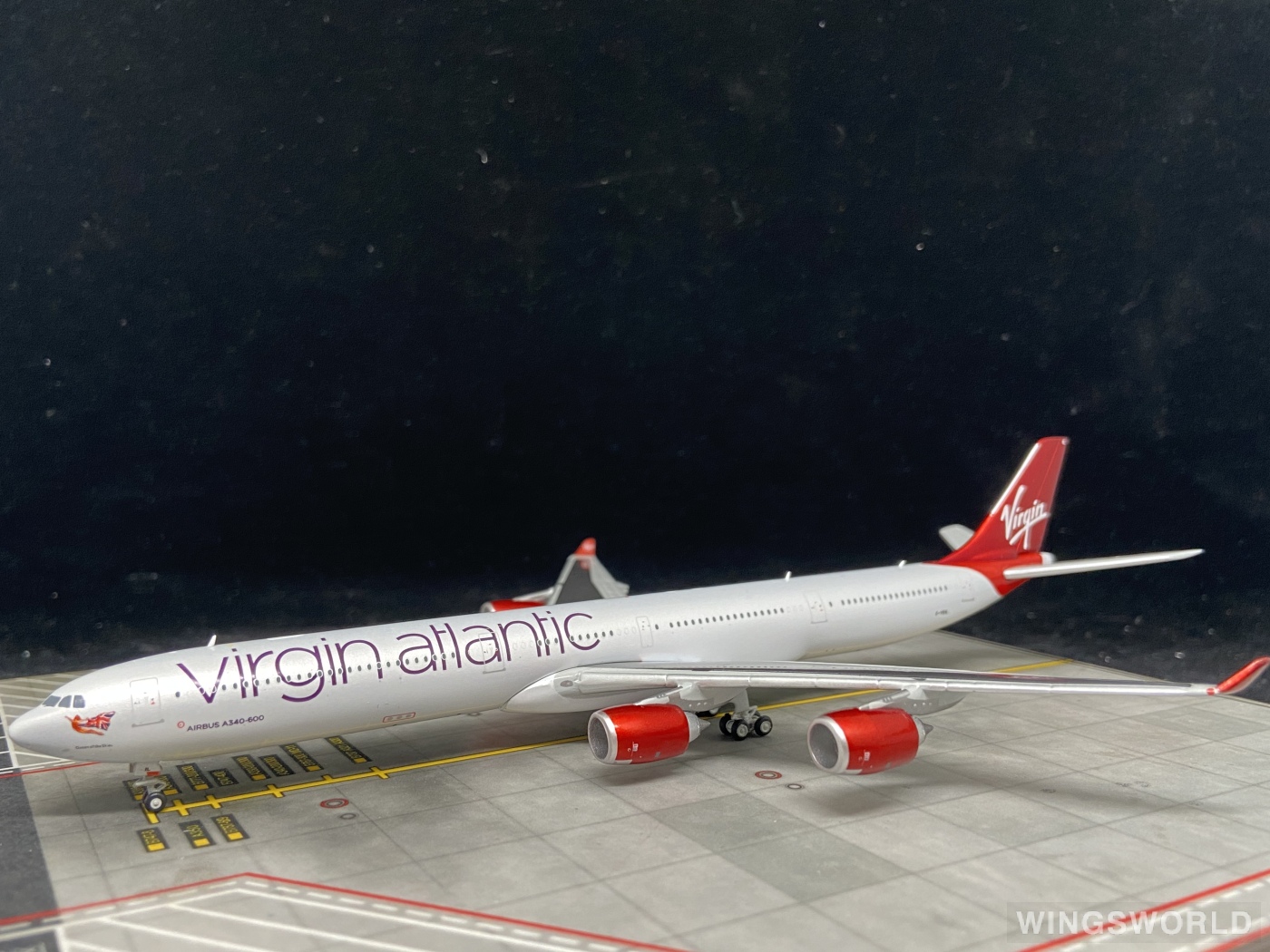 Geminijets 1:400 Airbus A340-600 Virgin Atlantic Airways 维珍航空