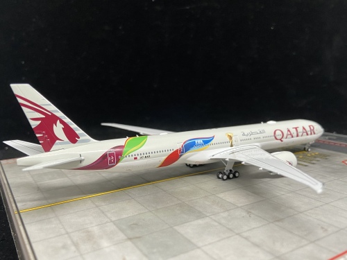 Qatar 卡塔尔航空 Boeing 777-300ER A7-BAX  NG73029 NGmodels 1:400