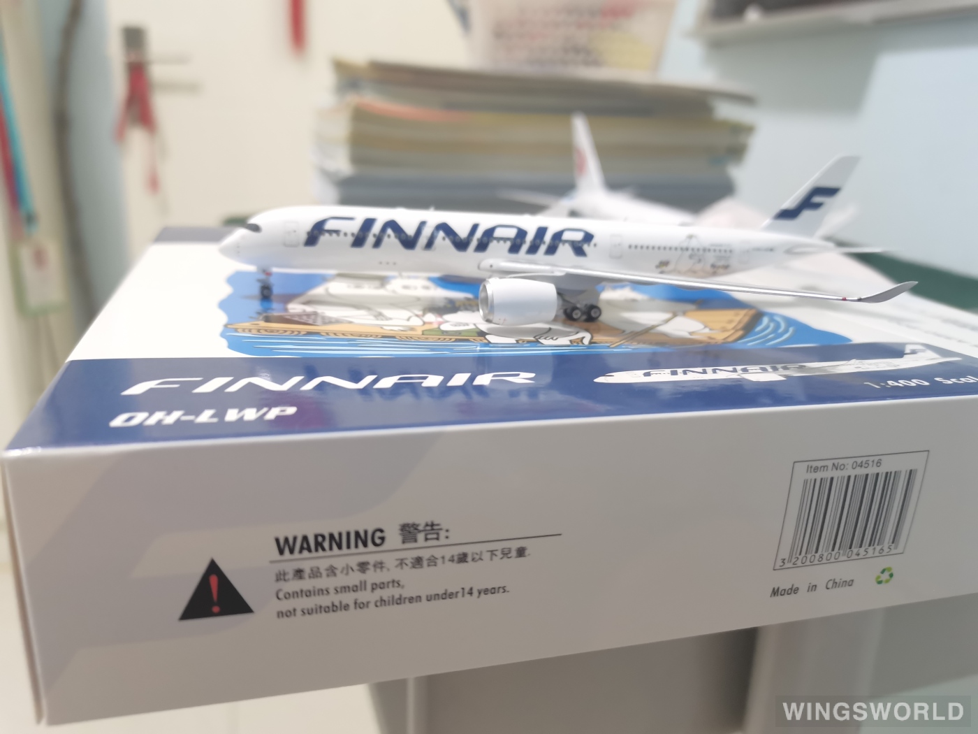 Phoenix 1:400 PH04516 Finnair 芬兰航空 Airbus A350-900 OH-LWP