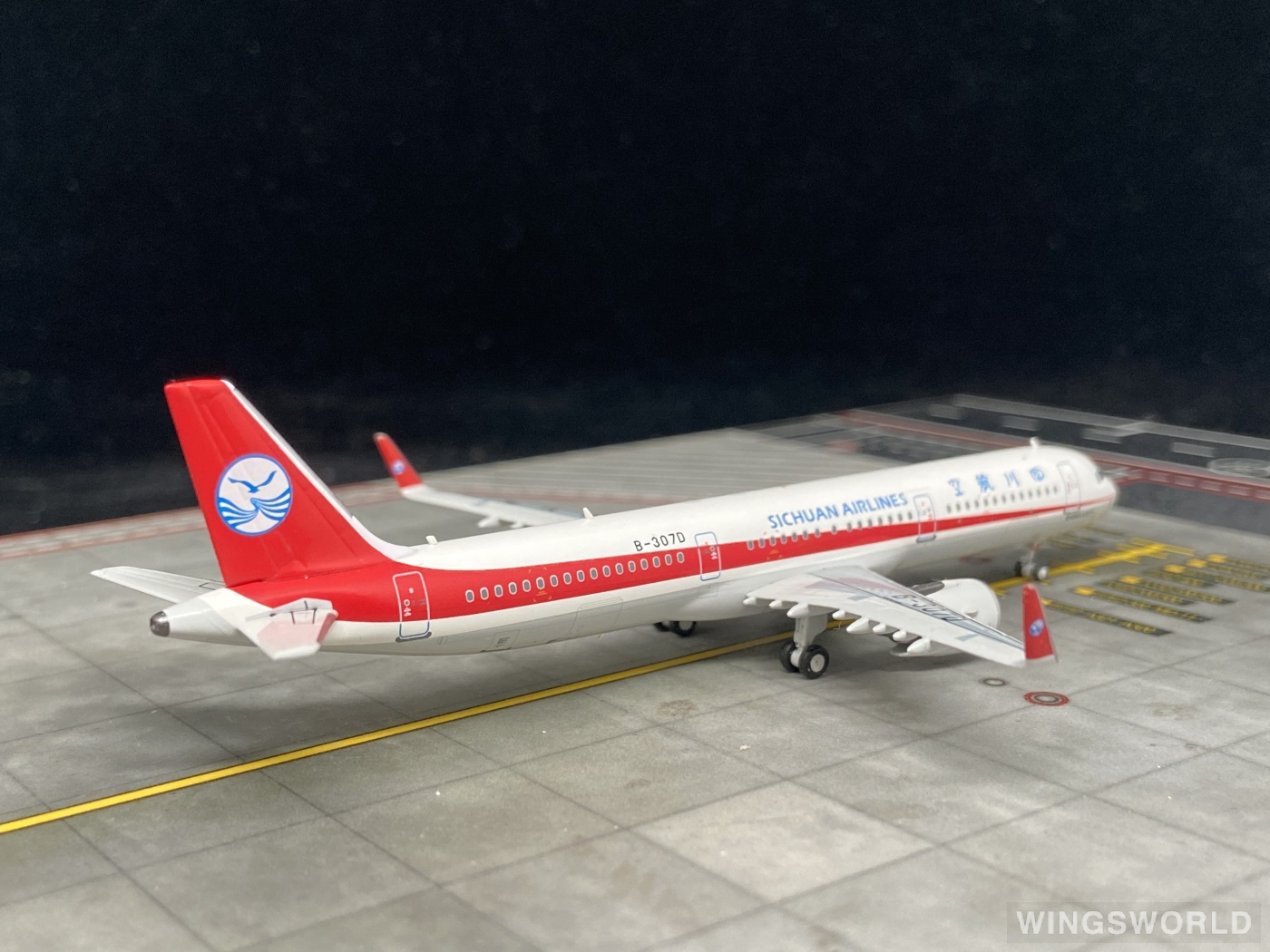 NGmodels 1:400 NG13006 Sichuan Airlines 四川航空 Airbus A321neo B-307D