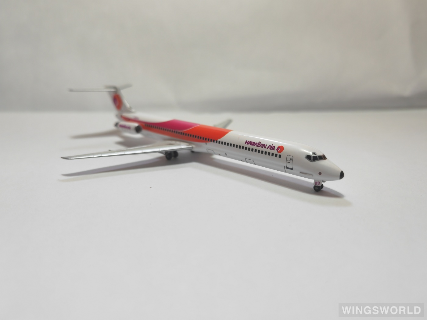 Jet-X 1:400 JX019 Hawaiian Airlines 夏威夷航空 McDonnell Douglas MD-81 N829HA