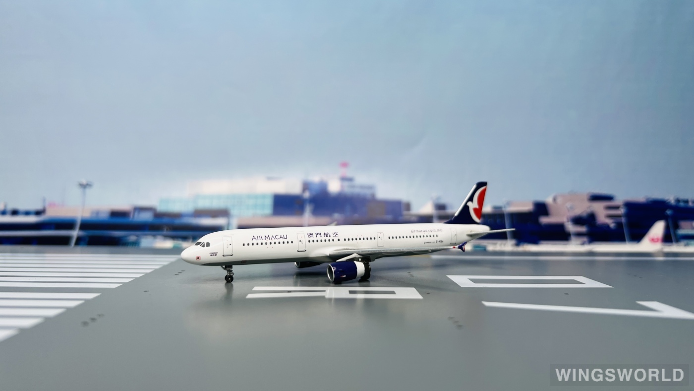 Apollo 1:400 A13090 Air Macau 澳门航空 Airbus A321 B-MBA