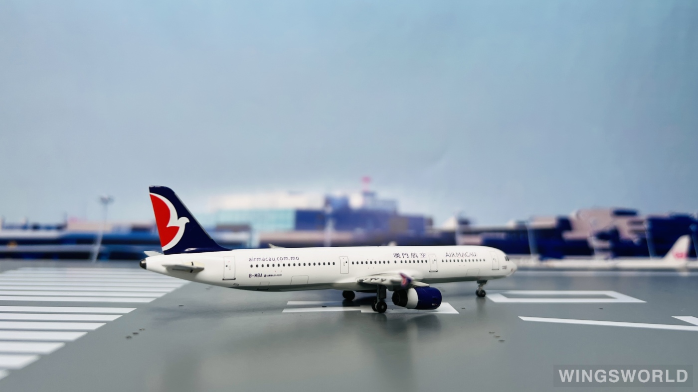 Apollo 1:400 A13090 Air Macau 澳门航空 Airbus A321 B-MBA