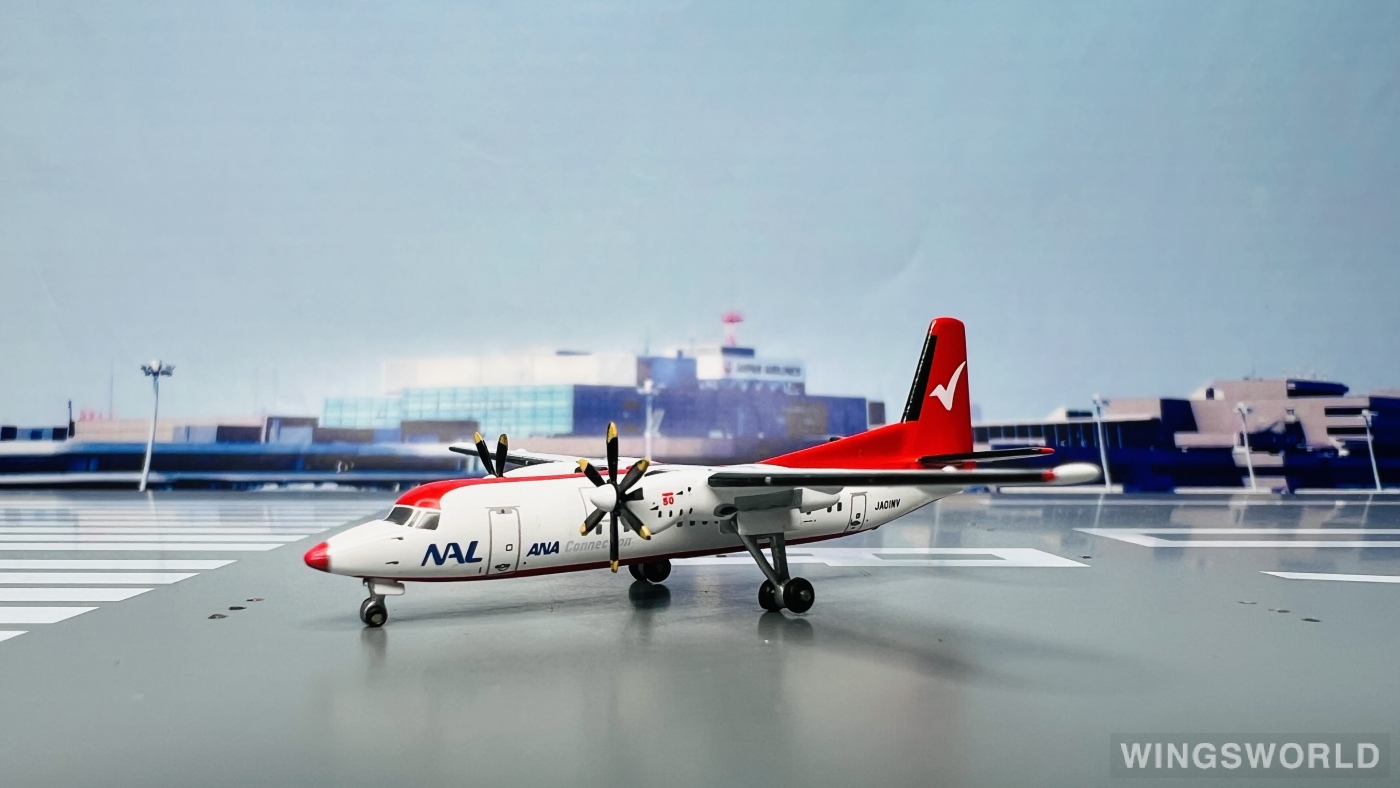 JC Wings 1:400 JC4089 Nakanihon Airlines 中日本航空 Fokker 50 JA01NV