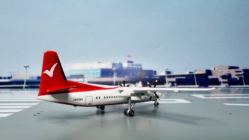 Nakanihon Airlines 中日本航空 Fokker 50 JA01NV  JC4089 JC Wings 1:400