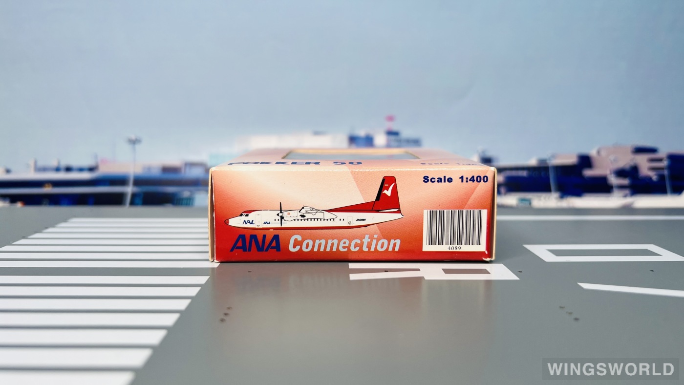 JC Wings 1:400 JC4089 Nakanihon Airlines 中日本航空 Fokker 50 JA01NV