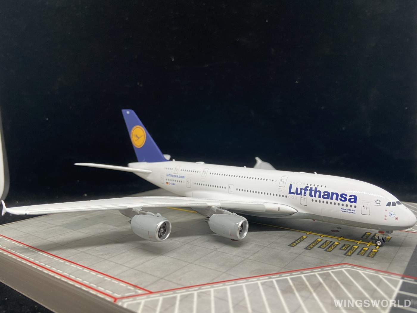 Phoenix 1:400 PH04523 Lufthansa 汉莎航空 Airbus A380-800 D-AIMA