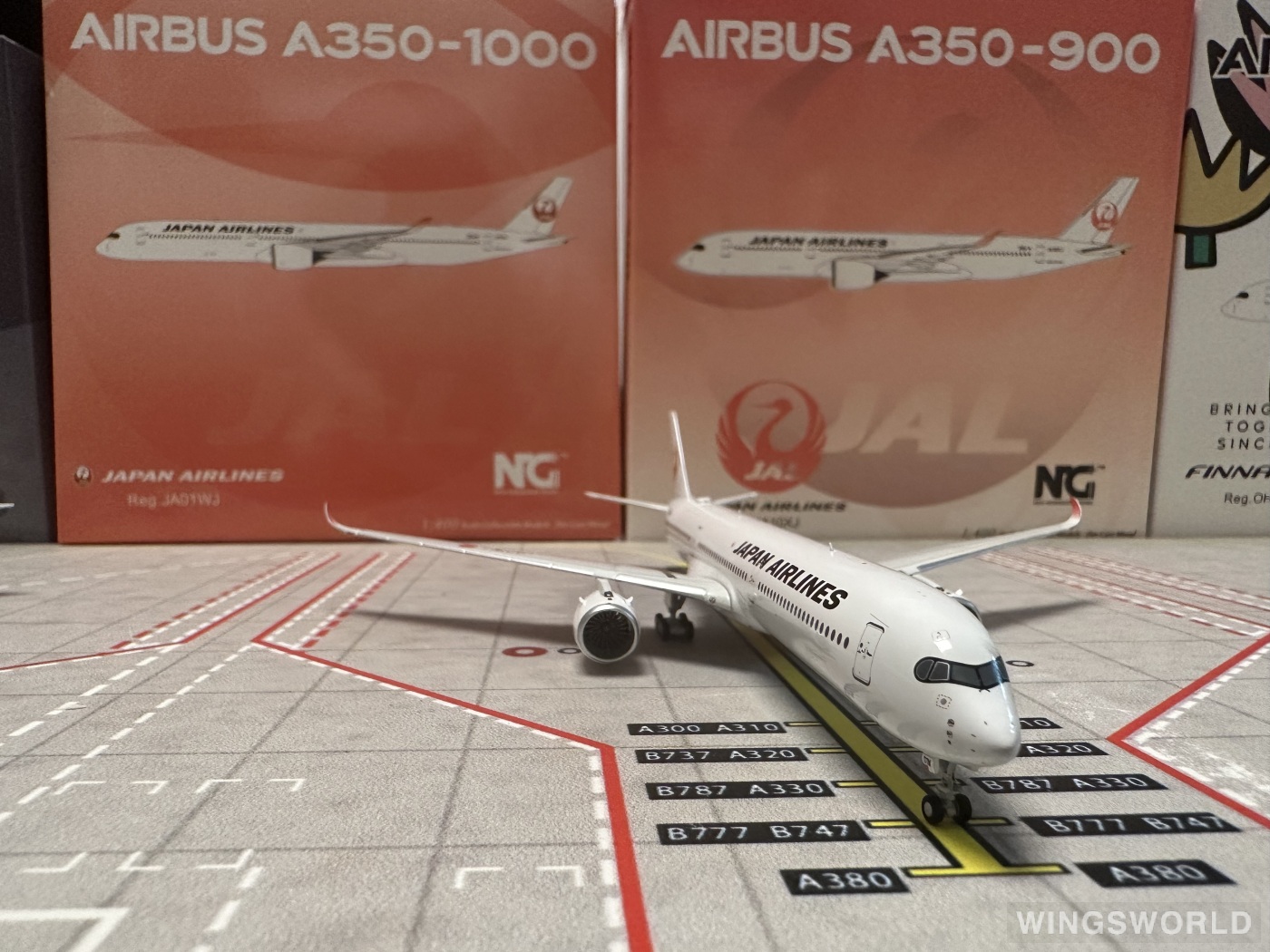 NGmodels 1:400 Airbus A350-1000 Japan Airlines 日本航空NG57003
