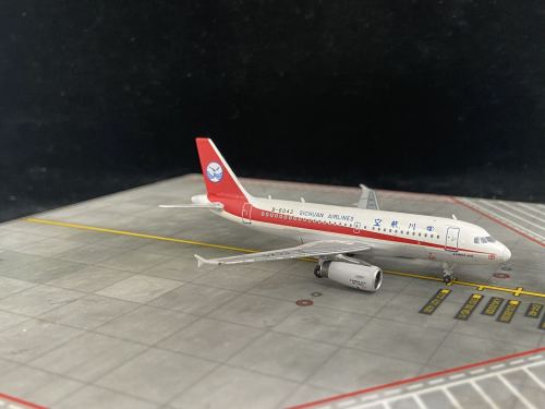 Sichuan Airlines 四川航空 Airbus A319 B-6043  PM-B-6043 Pandamodel 1:400