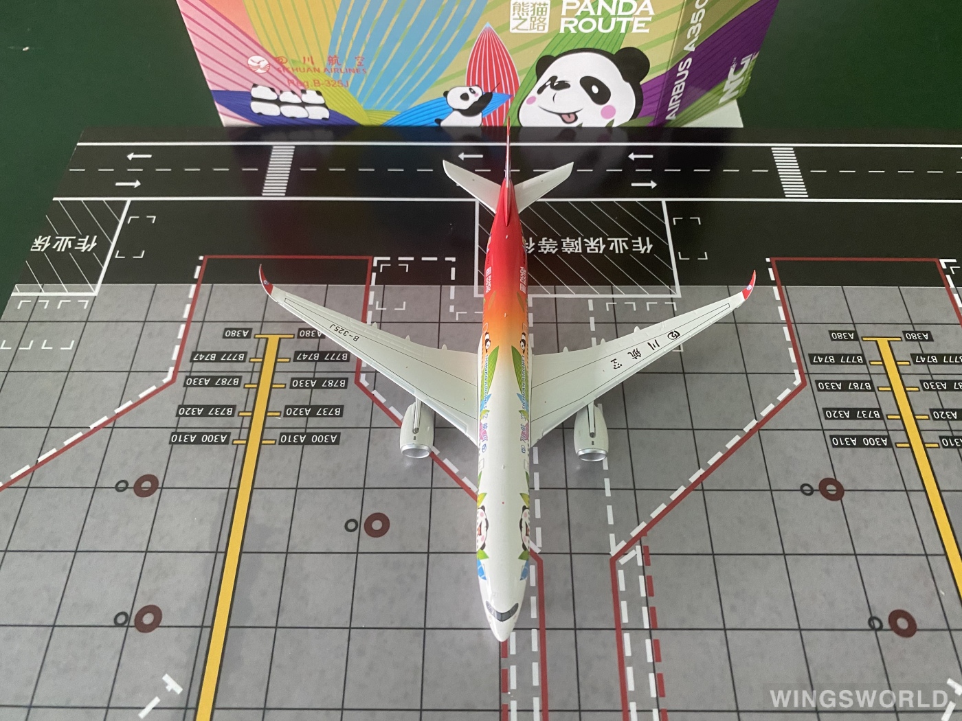 NGmodels 1:400 NG39029 Sichuan Airlines 四川航空 Airbus A350-900 B-325J