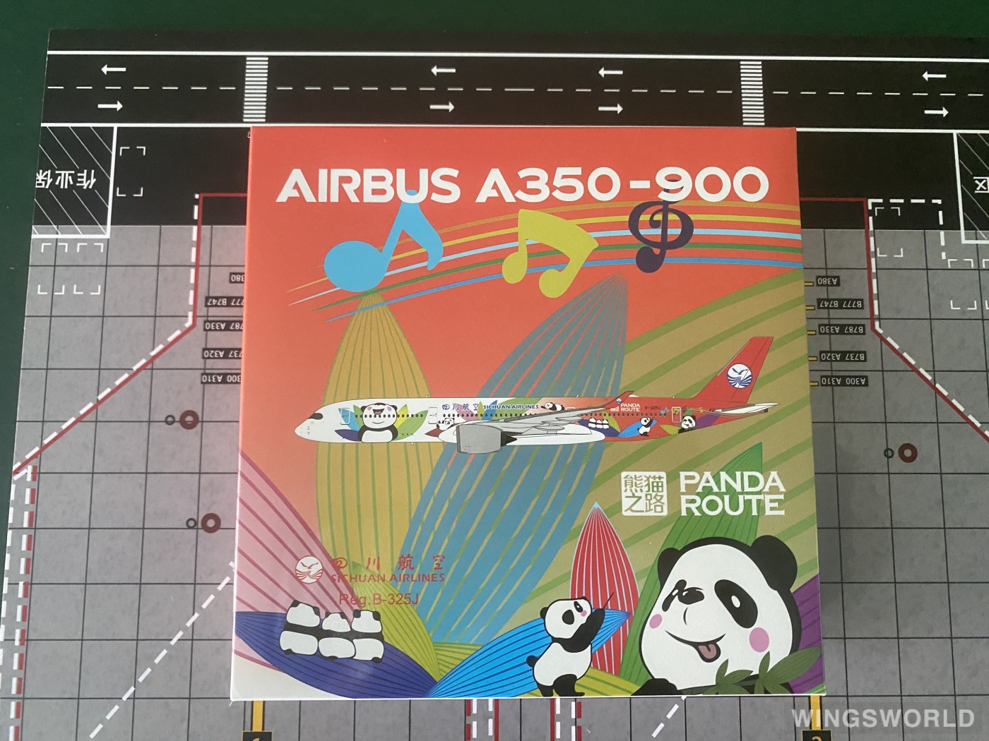 NGmodels 1:400 NG39029 Sichuan Airlines 四川航空 Airbus A350-900 B-325J