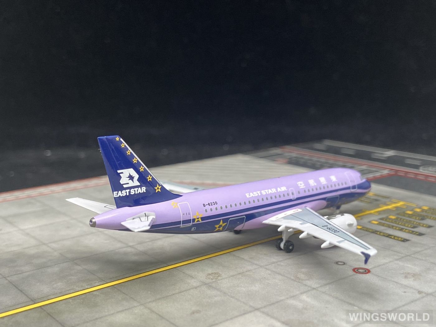 AeroClassics 1:400 ACB6230 East Star Airlines 东星航空 Airbus A319 B-6230