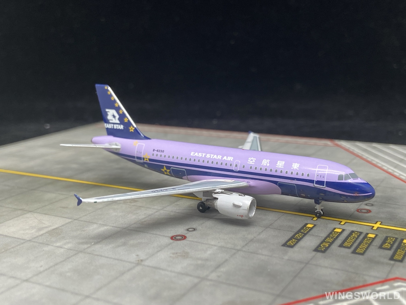 AeroClassics 1:400 ACB6230 East Star Airlines 东星航空 Airbus A319 B-6230