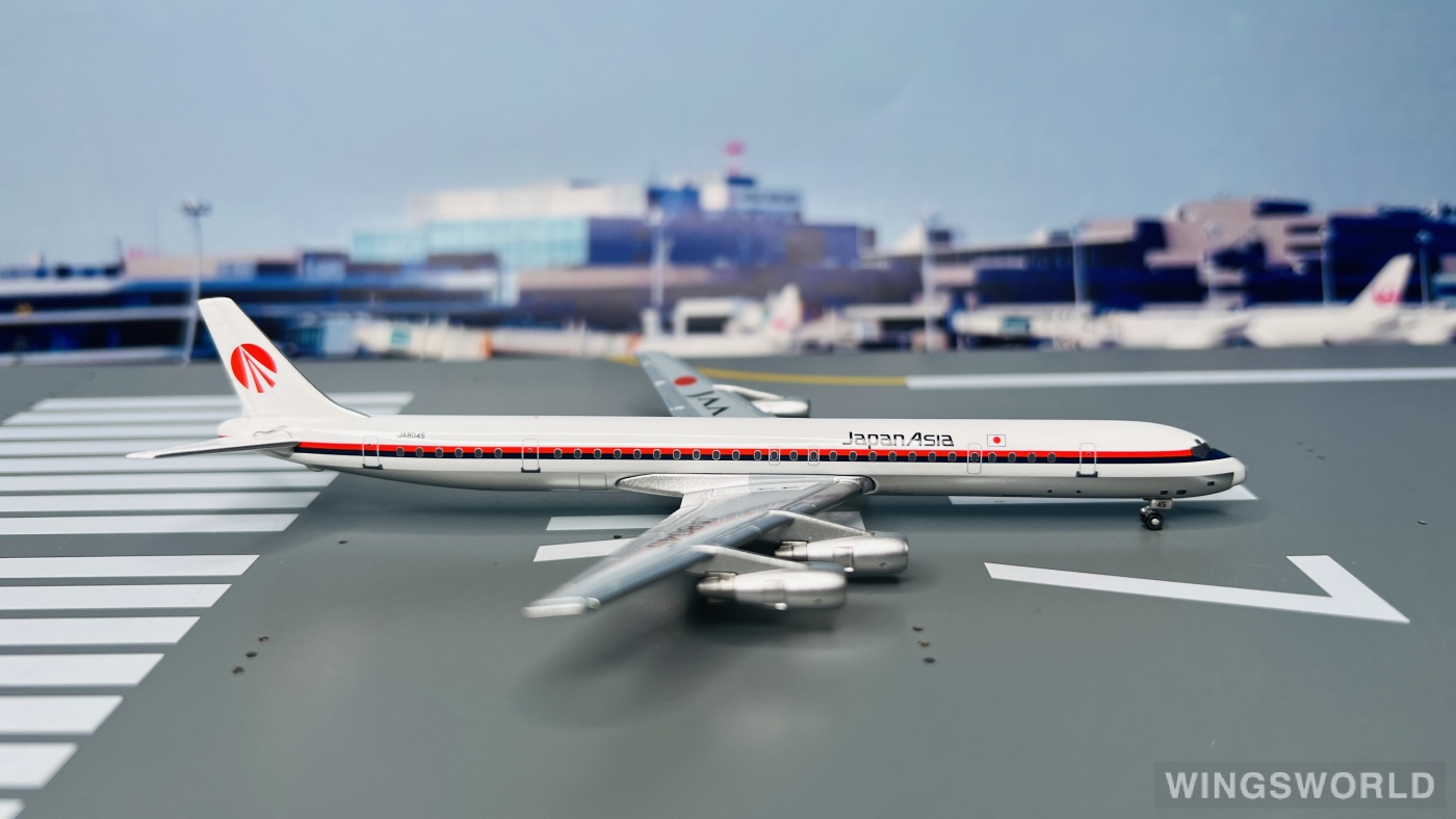 Big Bird 1:400 2004-001B Japan Asia Airways 日本亚细亚航空 Douglas DC-8 JA8045