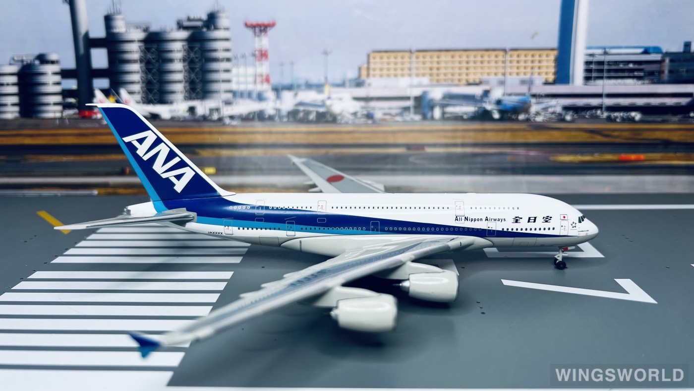 Magic 1:400 600126-2 ANA 全日空 Airbus A380-800 JAXXXX