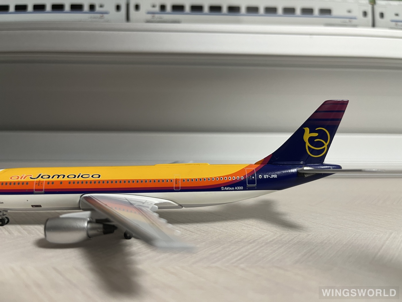 AeroClassics 1:400 AC6YJMR Air Jamaica 牙买加航空 Airbus A300B4/B2 6Y-JMR