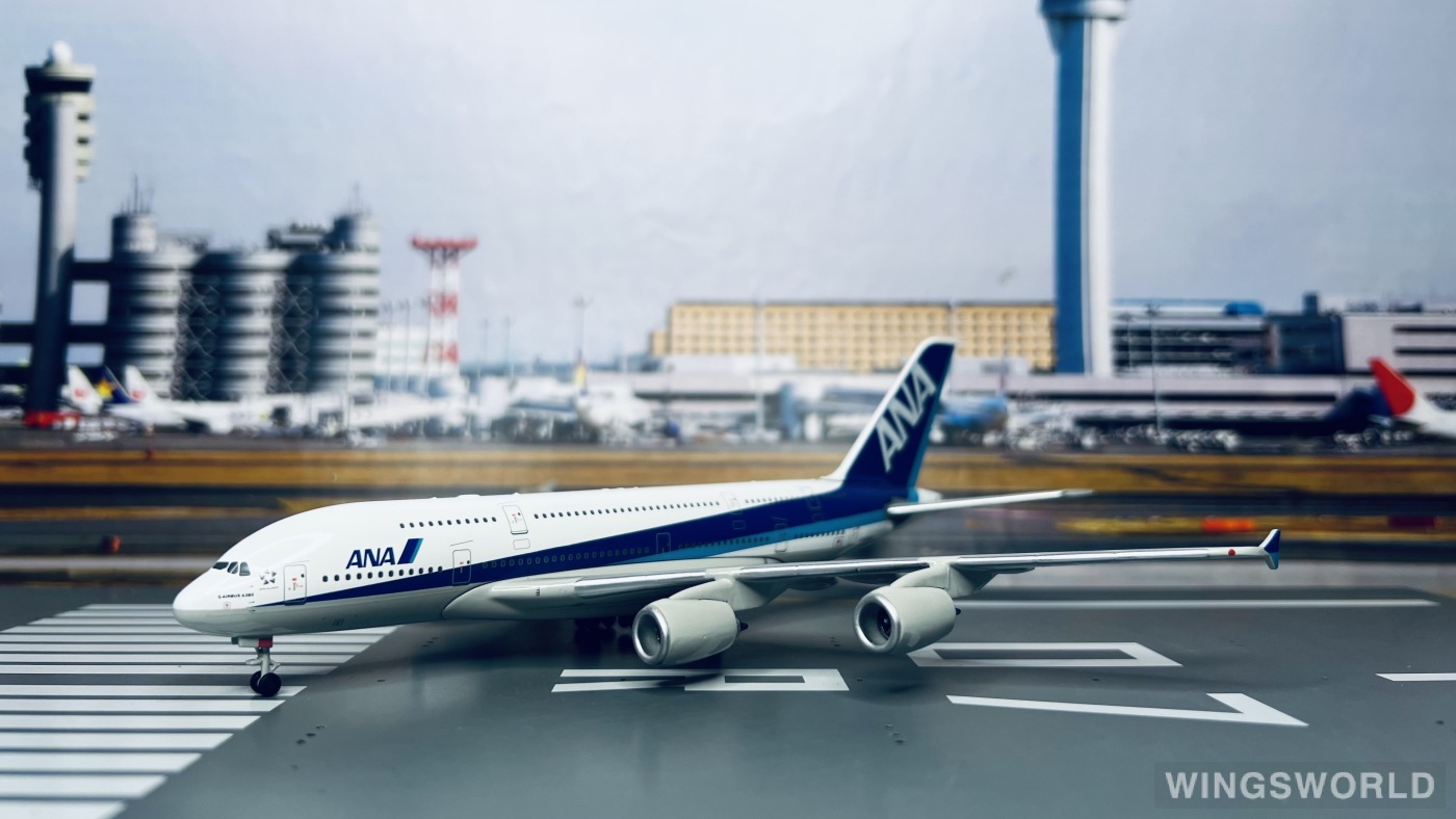 Magic 1:400 600126-1 ANA 全日空 Airbus A380-800 JAXXXX