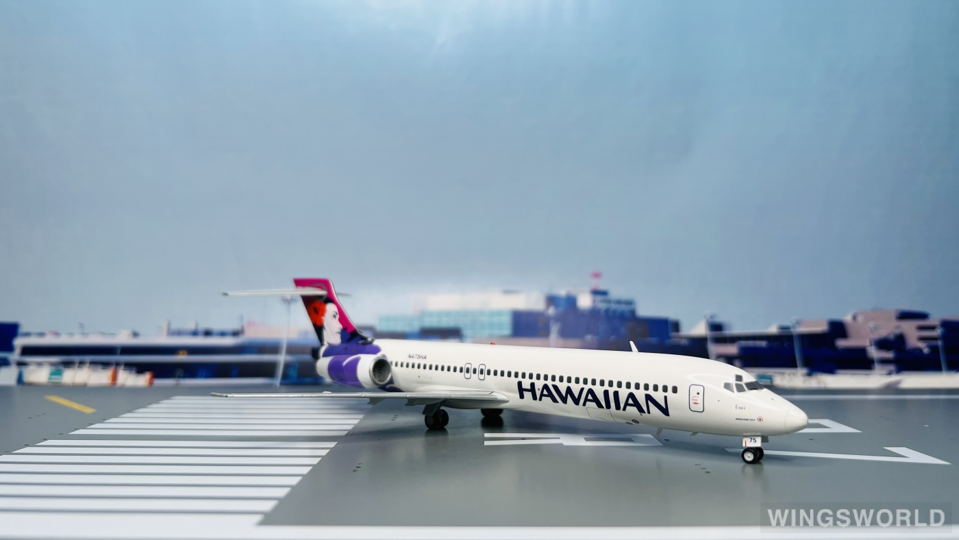 Geminijets 1:400 G2HAL537 Hawaiian Airlines 夏威夷航空 Boeing 717 N475HA